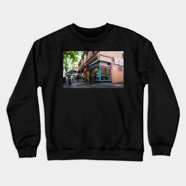 Pellegrinis Bar Espresso Crewneck Sweatshirt by melbournedesign